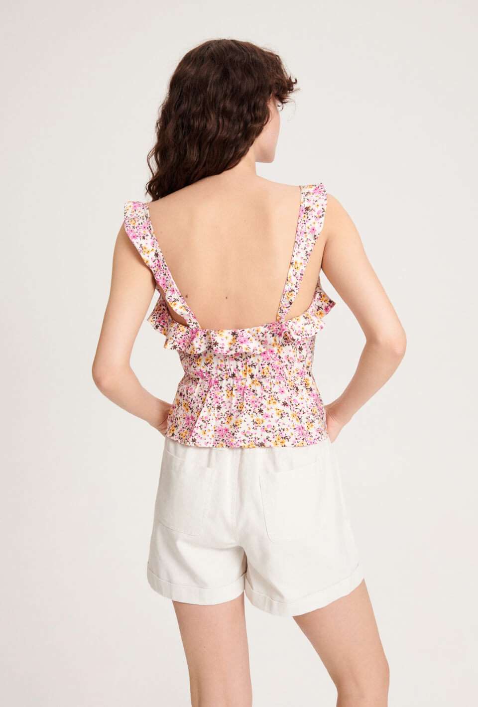 Cute V Neck Elegant Top