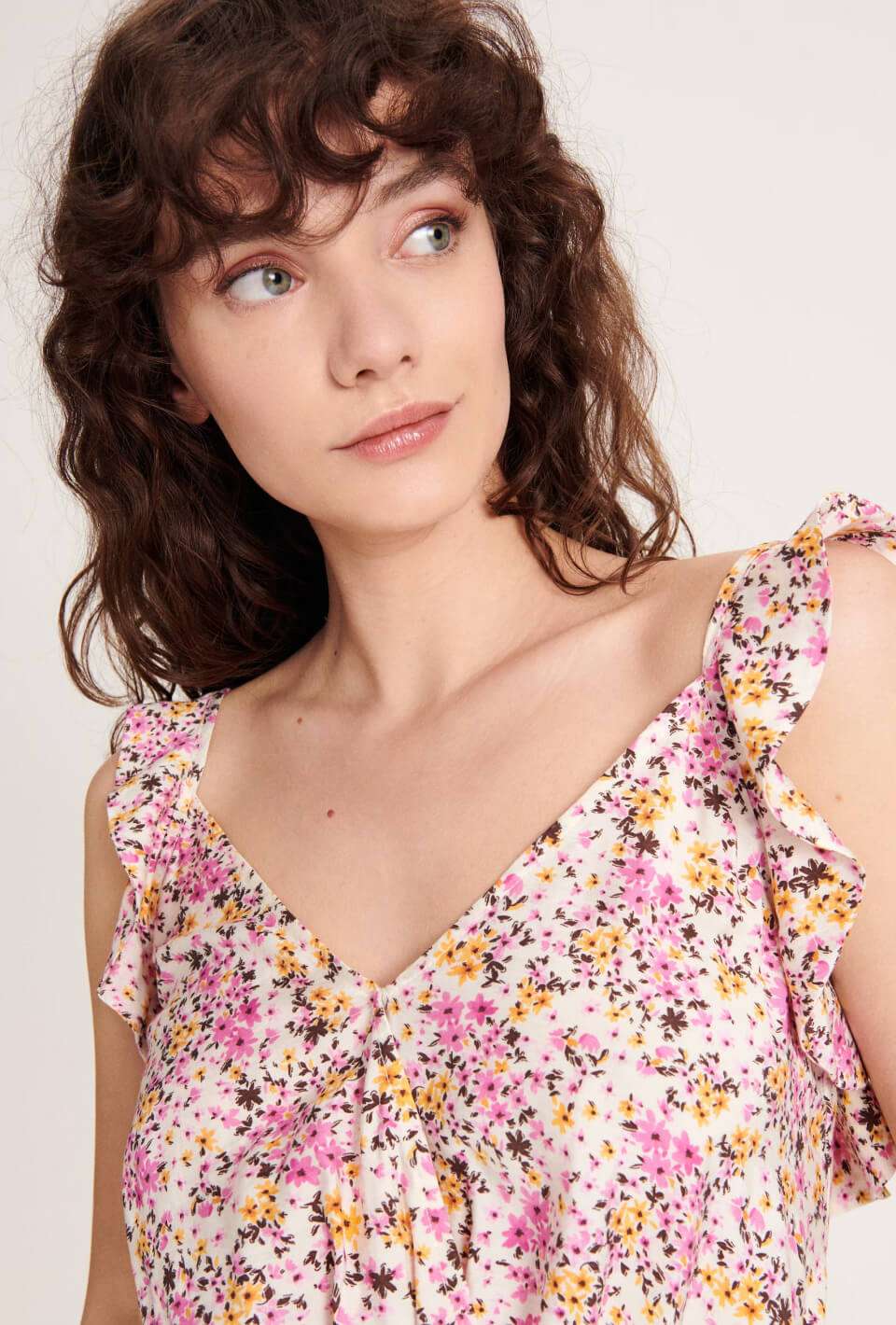 Cute V Neck Elegant Top