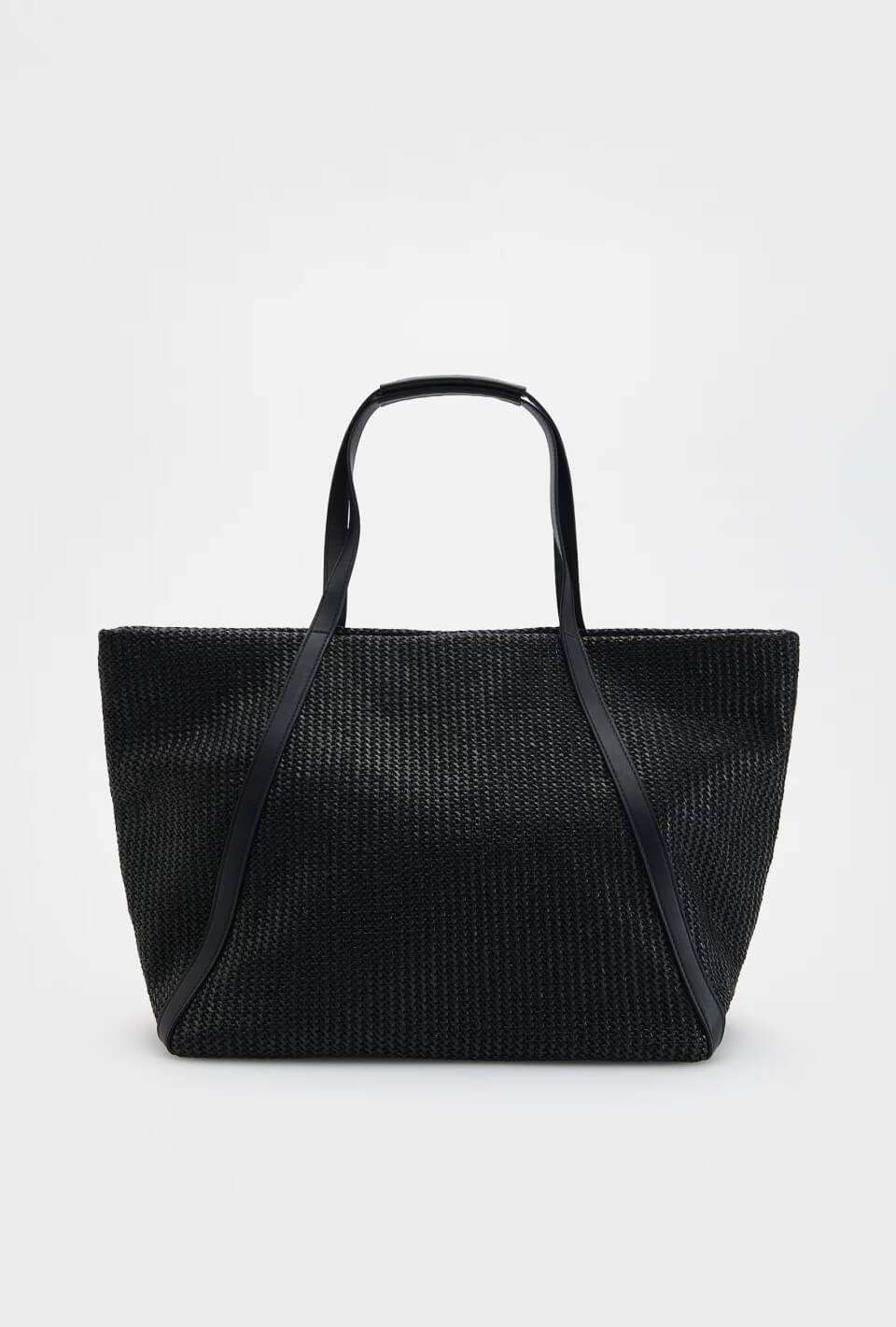 Large Wicker Shoulder Bag