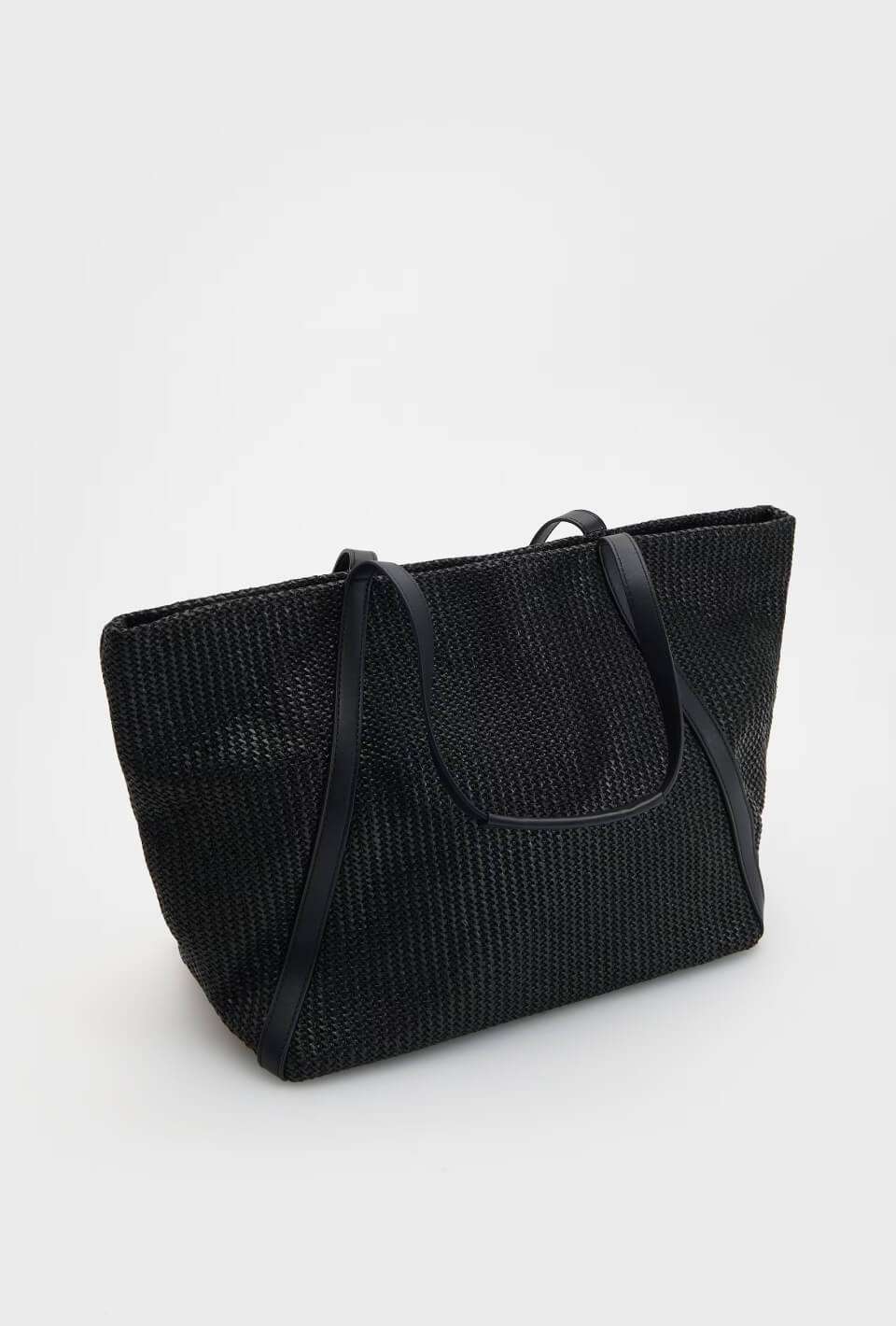 Large Wicker Shoulder Bag