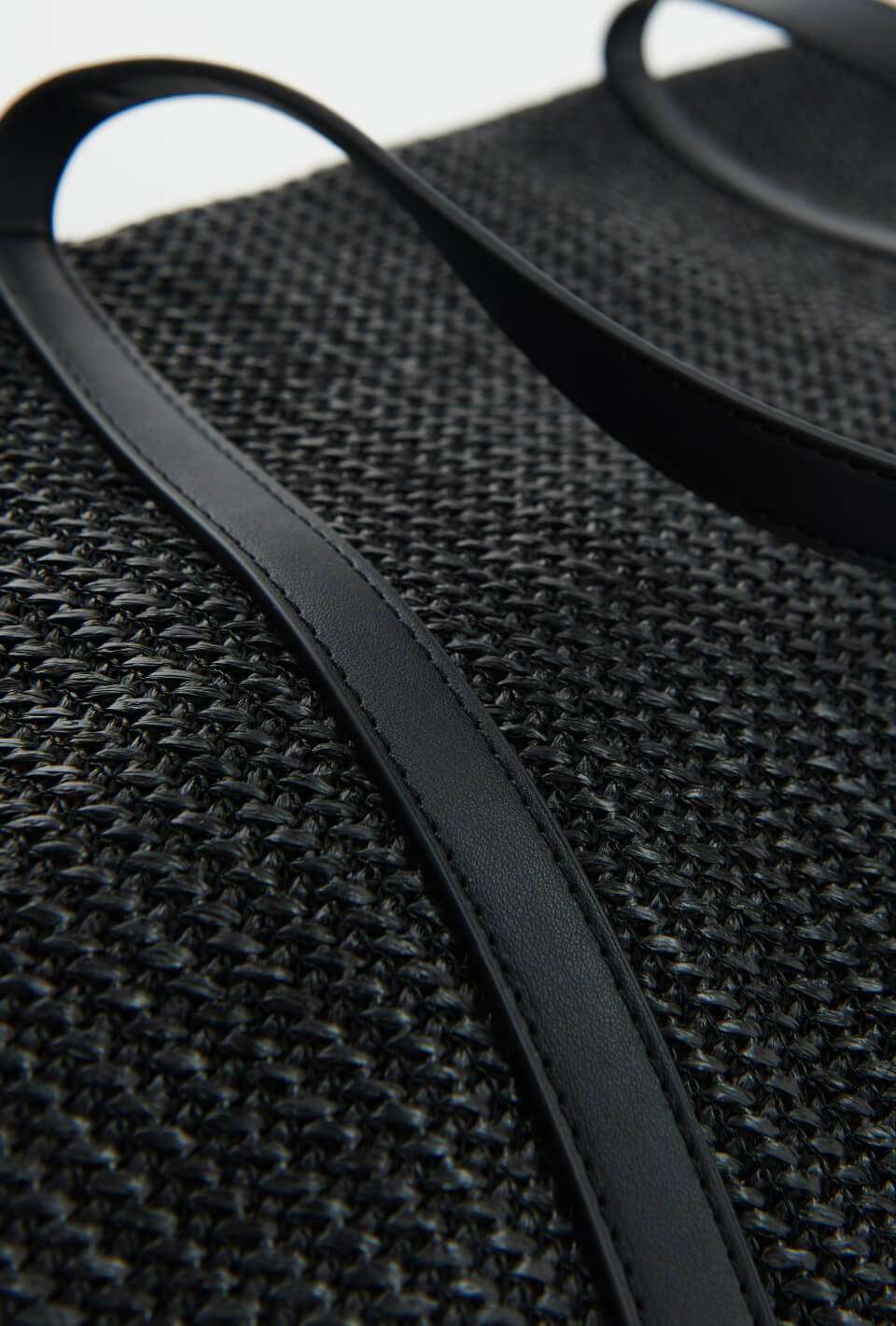 Large Wicker Shoulder Bag