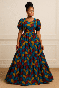 Tiered Maxi Gowns