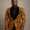 Kente Print Blazer with Shawl Collar