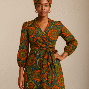 Ankara Wrap Dresses