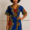 Midi Dashiki Wrap Dress