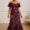Ankara Maxi with Ruffled Hem