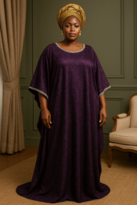 Regal Bubu with Rhinestone Trim