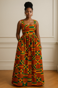 Kente Maxi Dresses