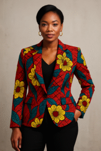 Ankara Blazer
