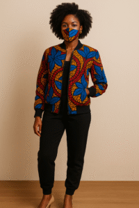 Ankara Bomber Jacket + Joggers