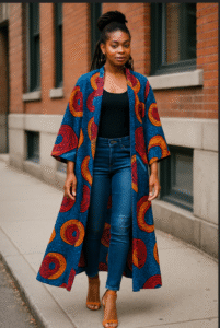Long Ankara Jackets