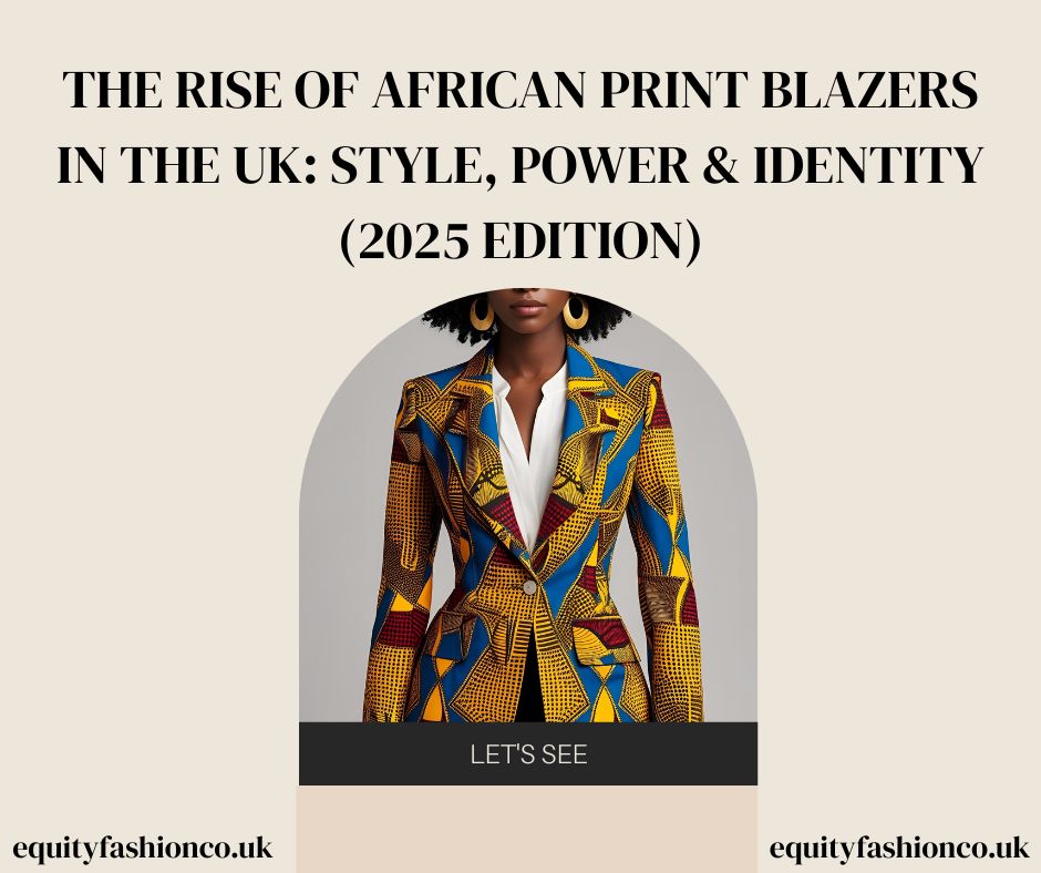 African Print Blazer UK