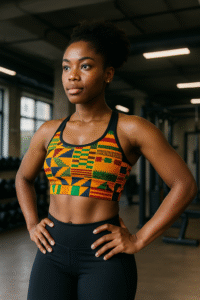 Kente Sports Bra