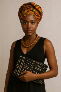 Mudcloth Clutch Bags