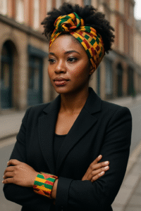 Kente headwrap