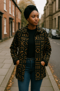 Mudcloth Jackets for Evening Chills