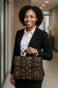 Mudcloth Briefcases