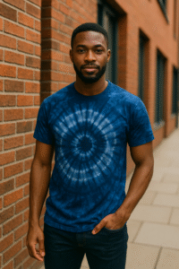 adire tshirt