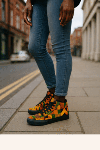 kente sneakers