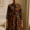 Ankara A-Line Dress with Bishop Collar