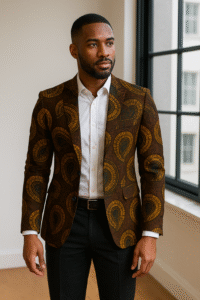 ankara suit