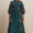 Ankara Maxi Dress with Bishop Sleeves
