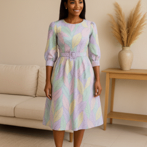 Ankara Midi with Belt