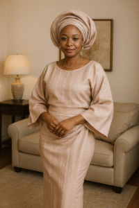 Aso-Oke Buba and Wrapper