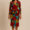 Ankara Peplum Dress