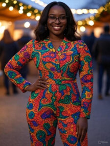 adire jumpsuit