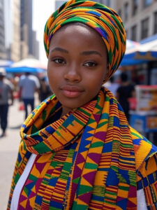 kente scarf
