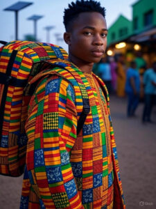kente backpack