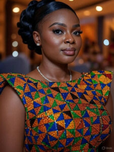 kente party dress