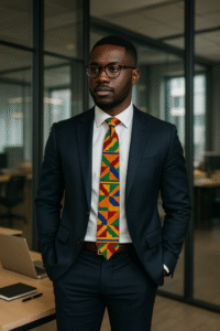 kente tie