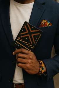 mudcloth wallet
