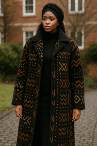 mudcloth coats