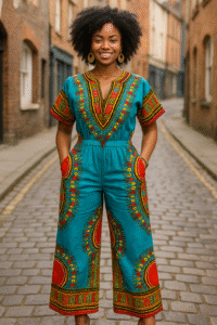 dashiki jumpsuit