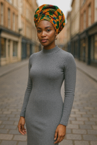 headwrap+ dress