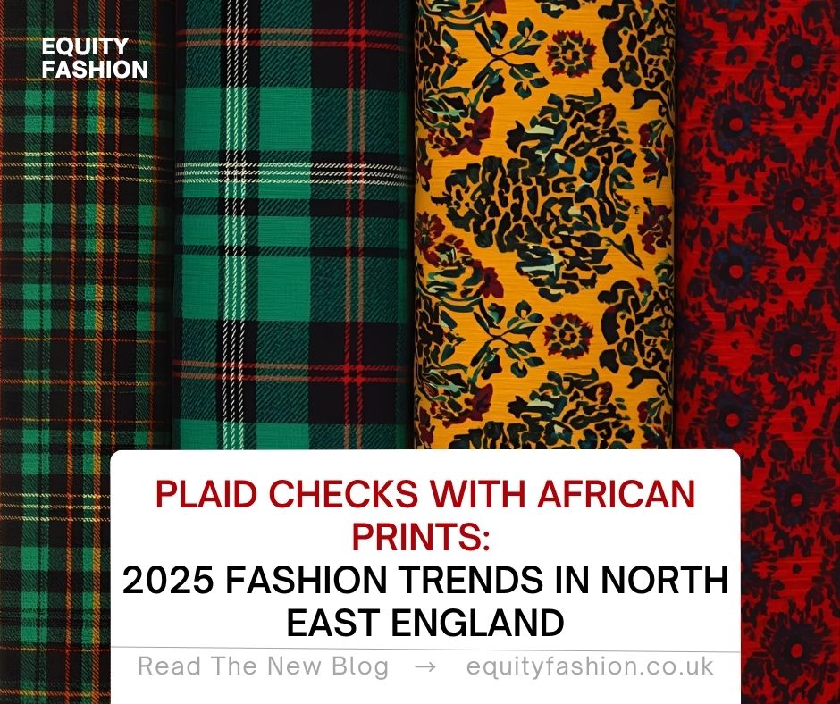 plaid checks African fashion trends North East England 2025