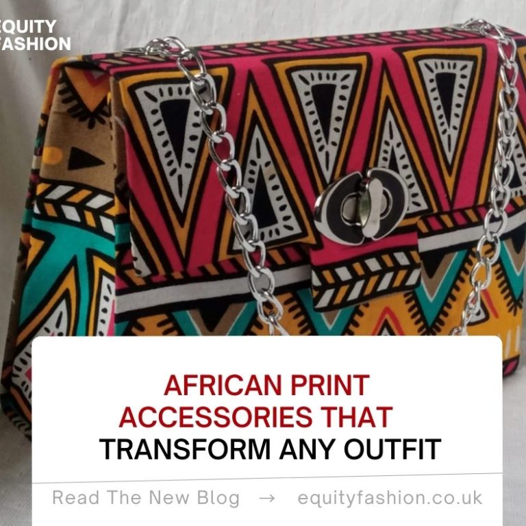 African print accessories UK
