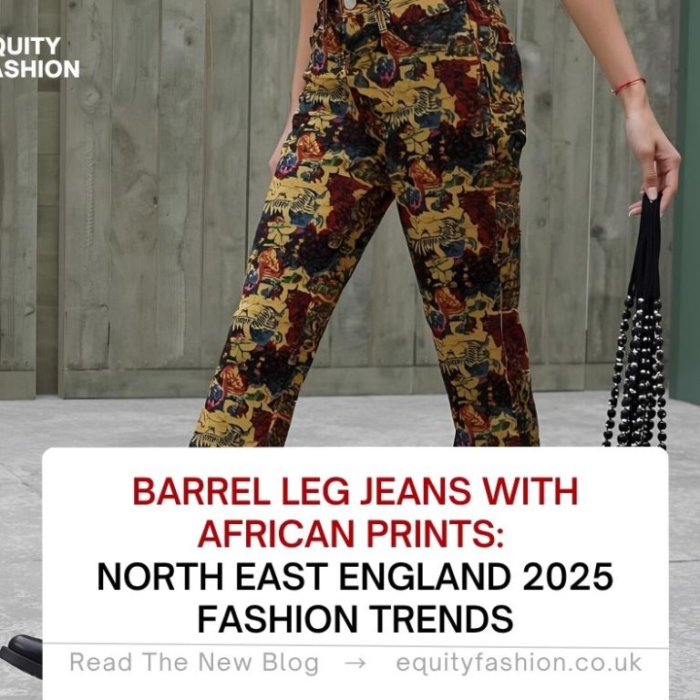 barrel leg jeans African fashion trends North East England 2025