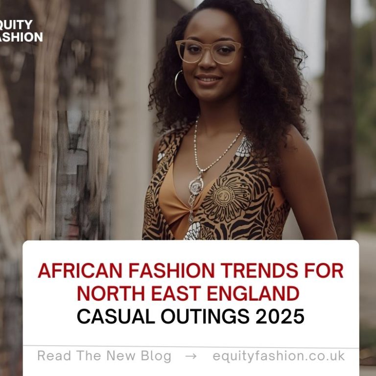 African fashion trends casual outings North East England 2025