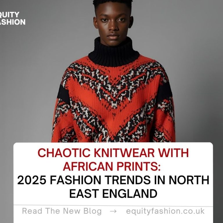 chaotic knitwear African fashion trends North East England 2025