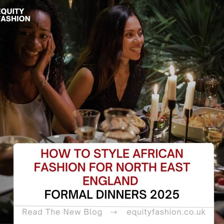 African fashion formal dinners North East England 2025