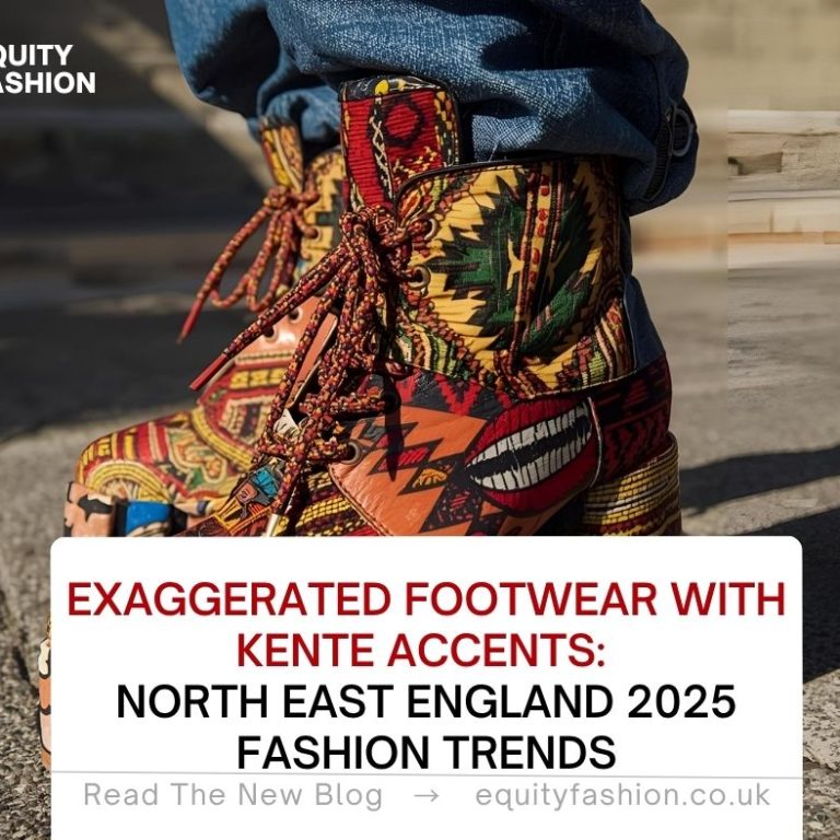 exaggerated footwear African fashion trends North East England 2025