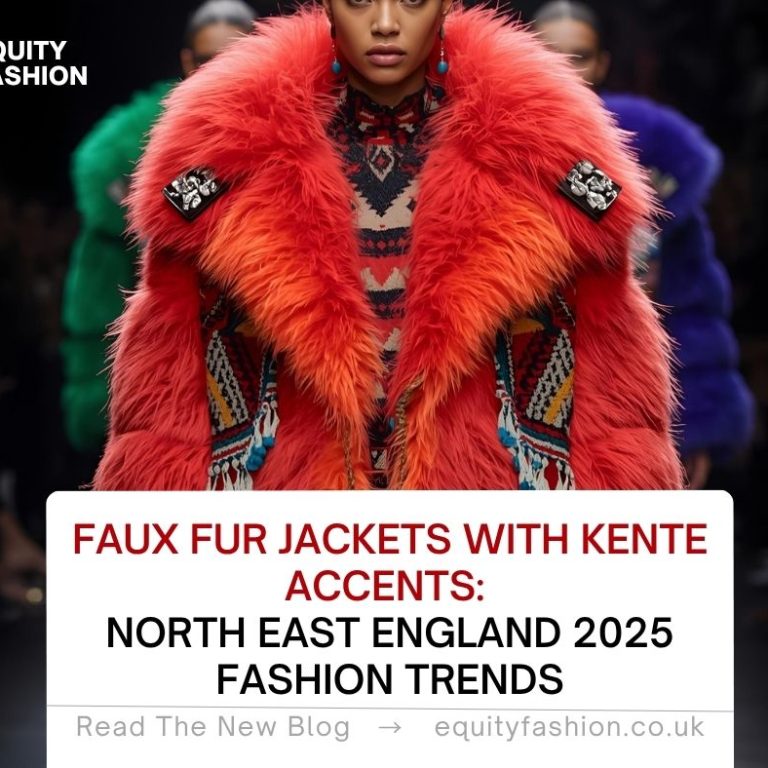 faux fur jackets African fashion trends North East England 2025
