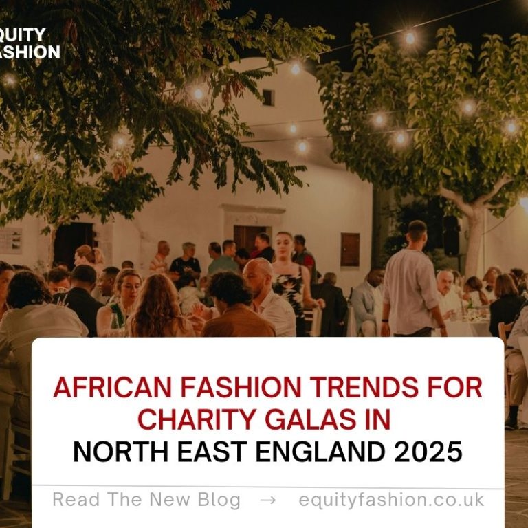 African fashion trends charity galas North East England 2025