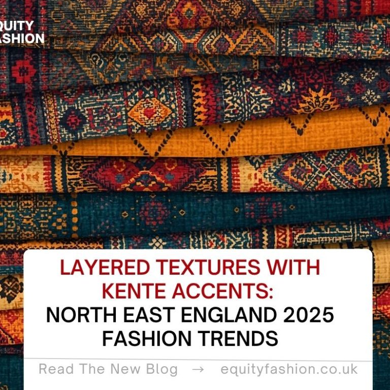 layered textures African fashion trends North East England 2025