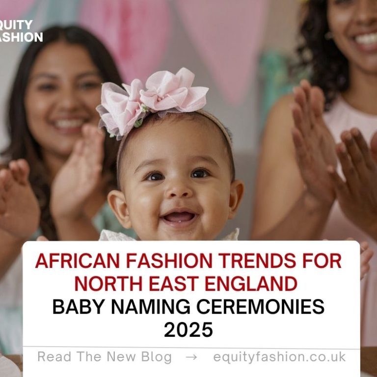 African fashion trends baby naming North East England 2025