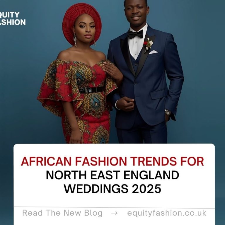 African fashion trends weddings North East England 2025